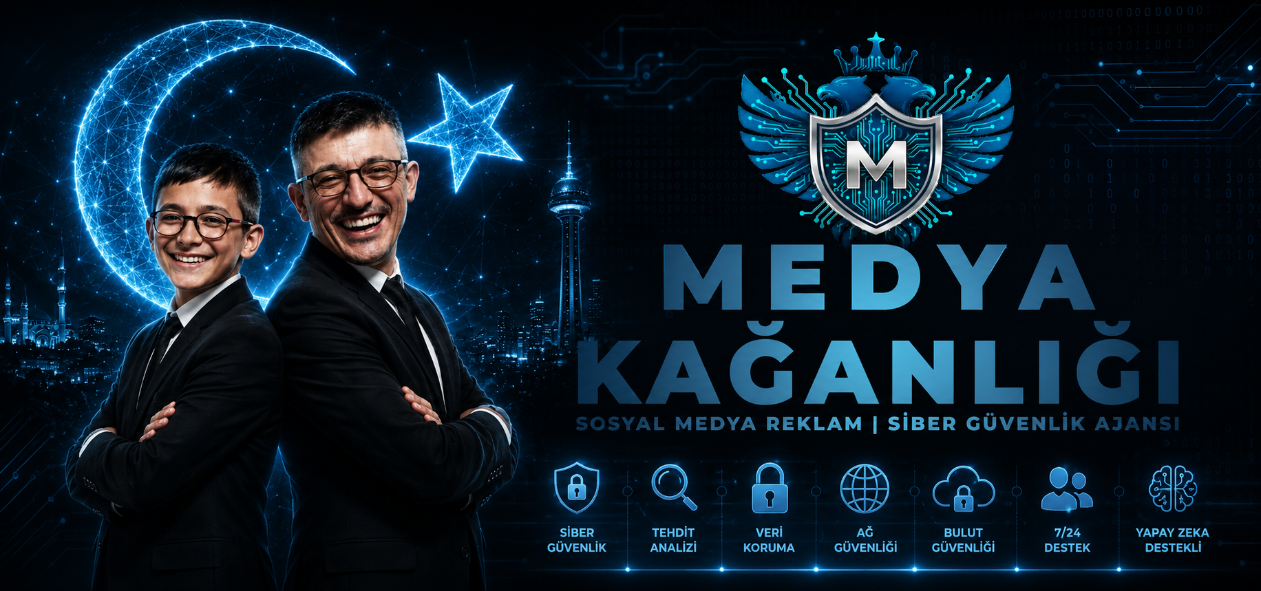  Medya Kağanlığı Sosyal Medya - Siber Güvenlik - Reklam - Mankenlik Ajansı